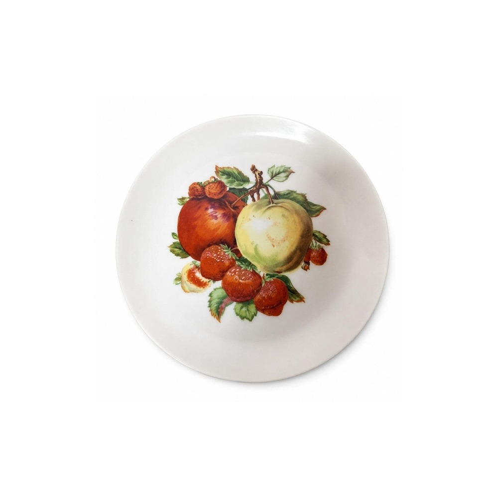 Wales China Made In Japan Plate Fruit Design 7.5"